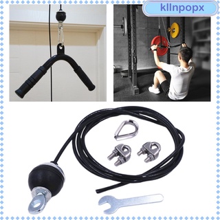 Kllnpopx cable De Polia De 5mm Para deportes/Fitness/diy
