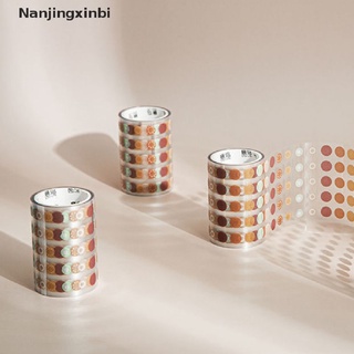[Nanjingxinbi] Roll Dots Tape Round Stickers Dot Stickers Diy Decorative Diary Scrapbooking [HOT]
