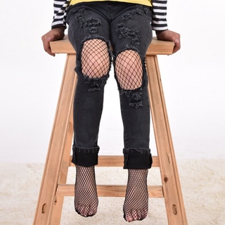 GROCE Girls Fashion Mesh Stockings Kids Baby Fishnet Stockings Black Pantyhose Tights (5)
