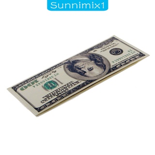 [SUNNIMIX1] 2 x bolso Unisex versión antigua USD 100 cartera para mujer y hombre bolsa plegable (4)