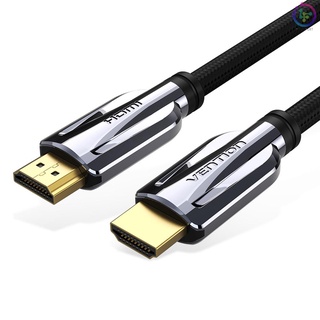 Vention HDMI HD Cable 8K resolución 4K@120Hz Dynamic HDR Compatible con HDMI para ordenador Smart Box proyector 2m
