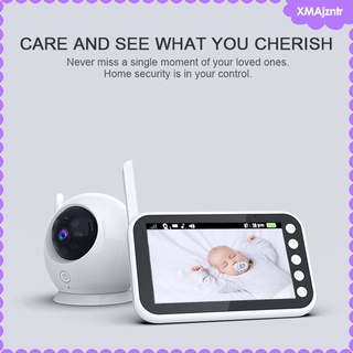 Wireless Video Baby Monitor Nanny Camera 360-Degree 2-Way Audio for Parents