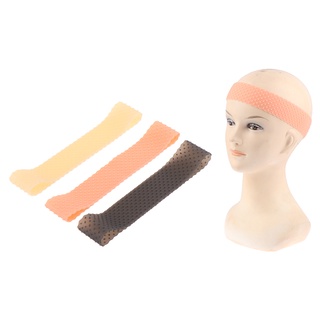 [alg] diadema elástica de silicona para el uso de pelucas/banda de cabello para salón/soporte de agarre para peluca/adorelovegood (8)