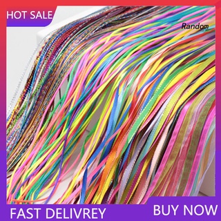 Fs_ 20 pzs cuerdas coloridas para el cabello de Hip-hop/telas para mujeres