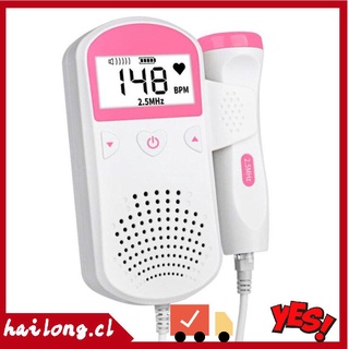 hl doppler - detector de frecuencia cardíaca fetal para bebés, sonido fetal
