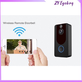 smart video timbre wifi inalámbrico infrarrojo video intercomunicador seguridad hogar v7