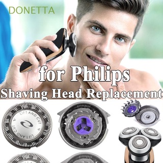 donetta hombres afeitadora cabeza duradera reemplazo de cuchilla de afeitar cabeza productos de afeitar universal eléctrico lavable alternativa afeitadora cortador (1)