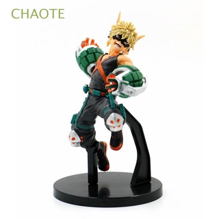 CHAOTE PVC Figurine Model Anime Doll ornaments My Hero Academia Action Figures Miniatures Gifts Collectible Model Amazing Heroes Bakugou Katsuki Doll Toys Toy Figures