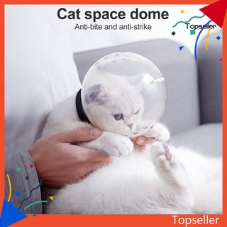 topseller gato capucha en forma de bola anti-lamer transpirable gatito cabeza cubierta protectora mascotas suministros
