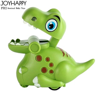 Joy prensado pequeño dinosaurio inercia coche niños de dibujos animados juguetes diapositiva inercia juguete (5)