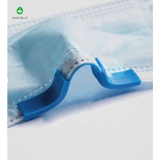 máscara facial nariz puente tira reutilizable silicona nariz puente soporte clip fácil operación (3)