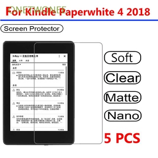 ONETWONEE 5pcs New Guard High Transparency Screen Protector Protective Film Professional Anti-Fingerprint 6" e-Reader Clear Matte