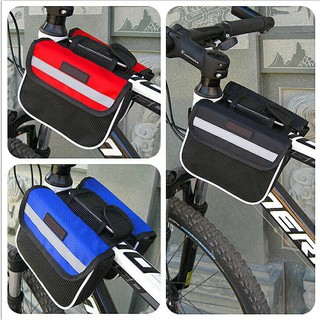 Bicicleta organizador bolsa marco doble bolsa accesorios suministros Gowes conjunto
