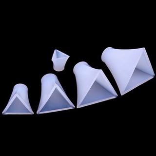 du 5 moldes de silicona piramidal moldes de resina molde de fundición orgone pirámide molde herramientas de joyería (8)