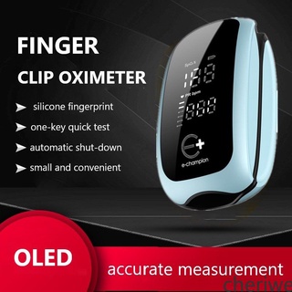 Oxímetro de pulso OLED pantalla de oxígeno en sangre Monitor de frecuencia cardíaca Cheriwe (1)