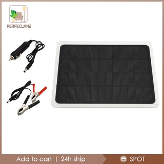 [per2-9] Kit de Panel Solar de 20 w 12V cargador de batería caravana barco al aire libre RV coche al aire libre