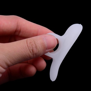 (auspiciounm) 2 pzs corrector de férulas de juanete alivio del dolor separador del dedo del dedo del pie hallux valgus enderezador en venta