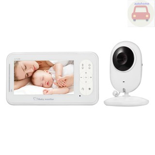 [en Stock] 4.3 pulgadas inalámbrico Video bebé Monitor de 2 vías hablar bebé Monitor con cámara soporte 4 cámaras modo VOX monitoreo de temperatura IR visión nocturna bebé niñera cámara de seguridad
