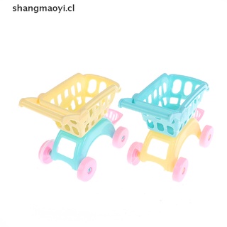 SHANG Creative Mini Children Handcart Simulation Small Supermarket Shopping Cart CL