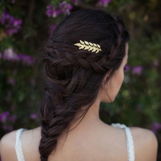 OKDEALS 3Pcs Vintage Leaves Hair Bands Bridesmaid Metal Gold Leaf Bride Headbands Hair Combs Hair accessories Headwear Jewelry Tiara Wedding Hair Crown (9)