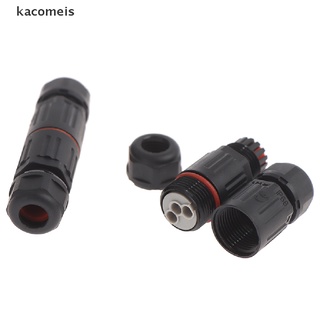 [Kacomeis] IP68 Industrial Electrical Waterproof Wire cable Connector Outdoor Plug Socket DSGF (7)
