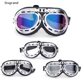 [sixgrand] gafas de motocicleta retro gafas vintage moto classic gafas para harley pilot cl