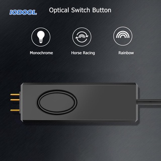 Iodool Jonsbo SATA Pin fuente de alimentación controlador ARGB para 3Pin 5V caso de iluminación LED