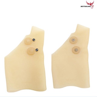 guantes de terapia magnética para muñeca/guantes de silicón/gel masaje alivio del dolor (5)