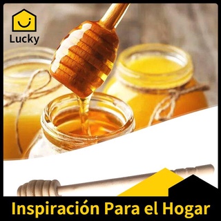 madera miel revolver barra de miel mango de mezcla de madera miel dipper miel palo largo (7)