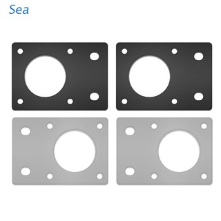 Sea 2Pcs Aluminio NEMA 17 42 Motor Paso A Placa De Montaje Fija Soporte Para Impresora 3D 2020 Perfiles