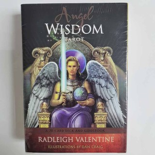 Angel Wisdom Tarot 78 cartas juego de cartas