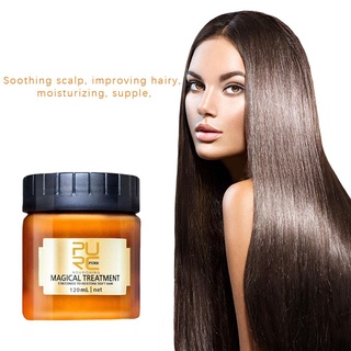 ❀ifashion1❀120ml Portable Hair Mask Woman Long Hair Deep Repair Restore Soft Hair Tool (1)