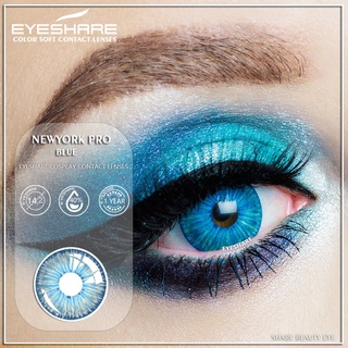 Eyeshare lente 1 par de lentes de contacto de colores de la serie New York Pro para ojos Cosplay lentes de Color (9)