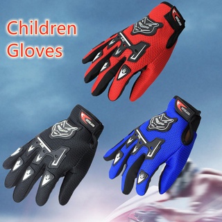 niño verano invierno dedo completo guantes de motocicleta niños motocross luvas cuero moto guantes niños carreras guante (9)