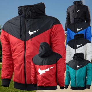 Nuevos hombres impermeable chaqueta deportiva con capucha chaqueta al aire libre abrigo cortavientos chaqueta cortavientos (1)
