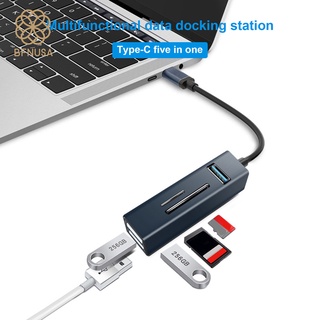 Paso Wide Application Docking Station USB Type-C TF/SD-Card multifuncional expansión Dock a prueba de golpes