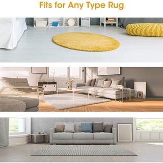 16 piezas de pinza de alfombras de doble cara, antideslizante, reutilizable, para alfombras, cinta adhesiva antideslizante, B (8)