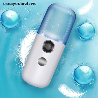 eseayoubrztcwc 1x 30ml nano pulverizador facial usb nebulizador cara vaporizador humidificador cuidado de la piel herramienta cl