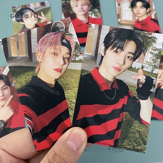 7 Unids/Set Kpop ENHYPEN Postal Lomo Tarjetas Photocard Para Fans Papel Multicolor