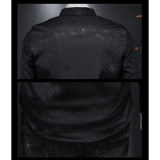 ¡ Listo Stock ! Louis Vuitton A Cuadros Cómodo Moda Blusa Camisas Botón (9)