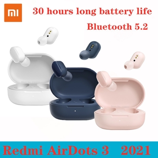 delivering Xiaomi redmi airdots 3/pro 3 audífonos inalámbricos bluetooth 5.2 aptx adaptables estéreo graves con micrófono manos libres tws[mymall] (1)