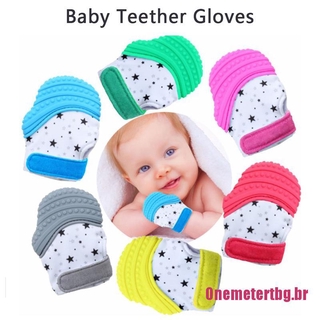 [X] 1 pza/guante ajustable Para dentición De bebés/estampado De estrellas