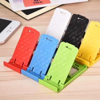 1 Pc Random Color Universal Portable Foldable Adjustable Desktop Phone Holder Compatible with iPhone & Android Phone