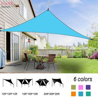 UV Protection Canopy Outdoor Shade Triangular Rainproof Sunproof Awning