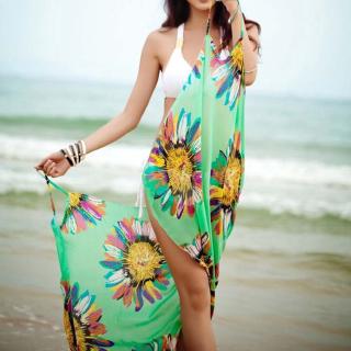 biyingwuhan mujeres deep v wrap gasa trajes de baño bikini cubrir vestido de playa (5)