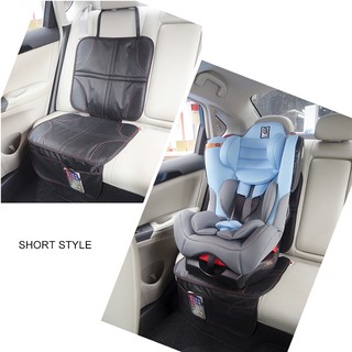 Protector de asiento de coche con organizador de bolsillo para niños, asiento de seguridad para bebé, asiento de seguridad, cojín de coche, fundas de cuero caros