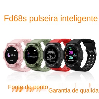 Fd68s pulsera Inteligente Bluetooth ejercicio frecuencia cardiaca presión arterial pulsera de oxígeno reloj Fd68 regalo