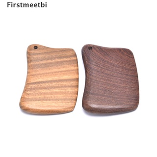 [firstmeetbi] natural sándalo madera guasha cuerpo completo junta de masaje facial raspado masajeador caliente