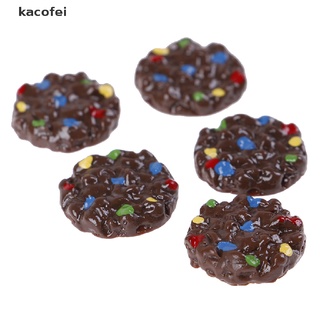 [kacofei] 5pcs chocolate frijol galletas polímero para niños modelado arcilla bricolaje accesorios