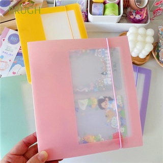 BRUGH 3 Inch Binder Album Idol Album Loose Leaf Binder Photo Album Photography Picture Case Storage Book Two Side Card Stock Kpop Photo Photocards Collect Book/Multicolor